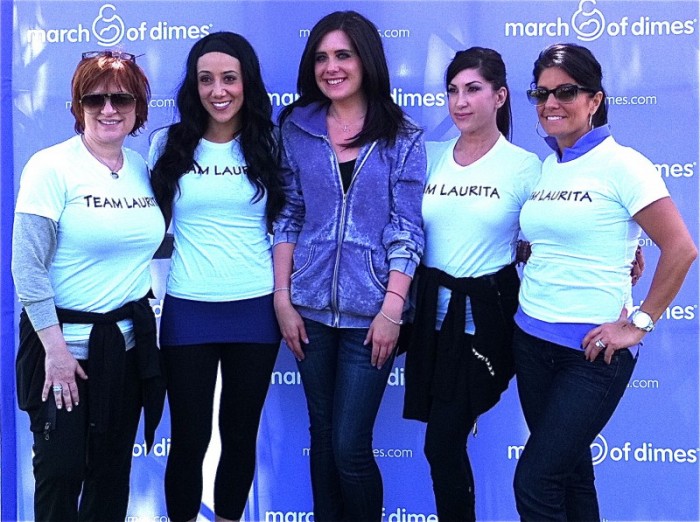 Housewives of New Jersey wearing zen jewelz at the March of Dimes event