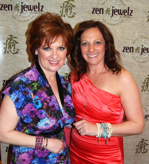 Caroline Manzo Real Housewives of NJ Wearing her Watermelon Tourmaline bracelet for love - jacqueline real housewives