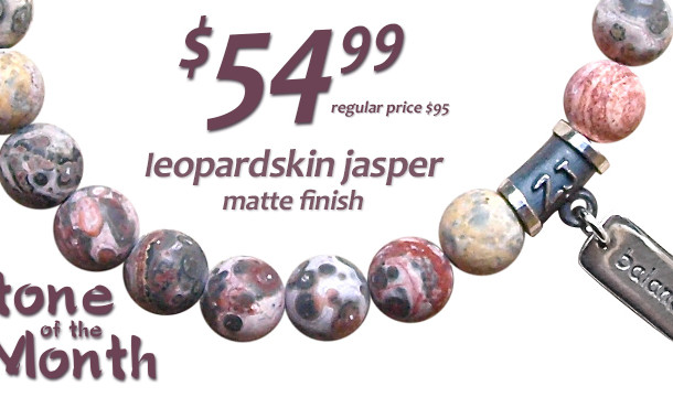 Learn How to Find Your Authentic Self with a Leopard Skin Jasper bracelet by zen jewelz