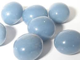 Polished Angelite stones