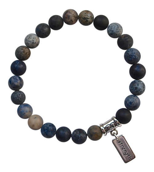 Dumortierite Stretch Bracelets - zen jewelz by ZenJen