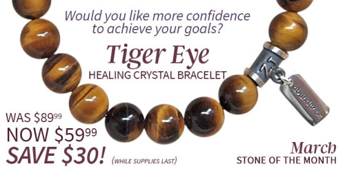 Tiger Eye Bracelets made to give you confidence