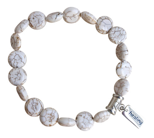 White Turquoise Bracelet - zen jewelz by ZenJen